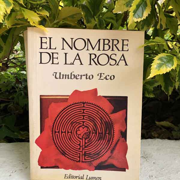 Libro El nombre de la rosa, Umberto Eco, Novela, Historia